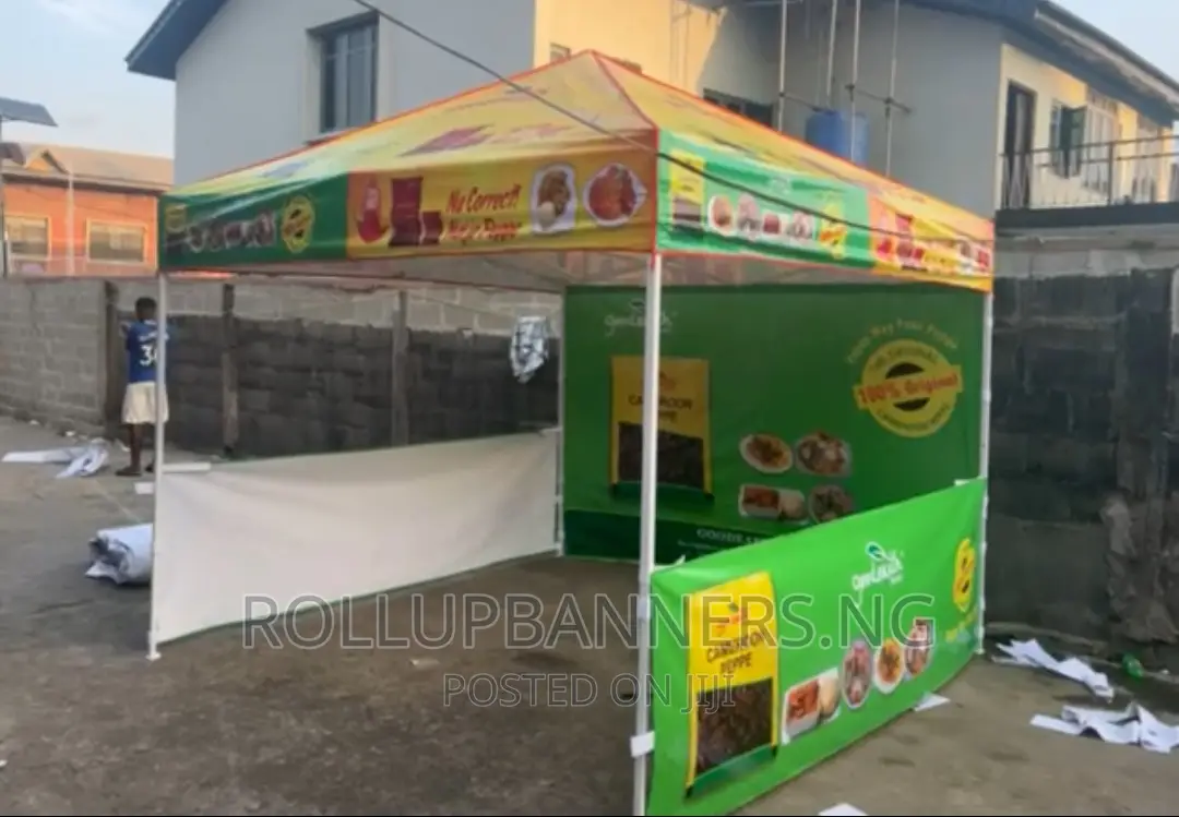 Design Print Customized Branded Gazebo Canopy Tent Lagos