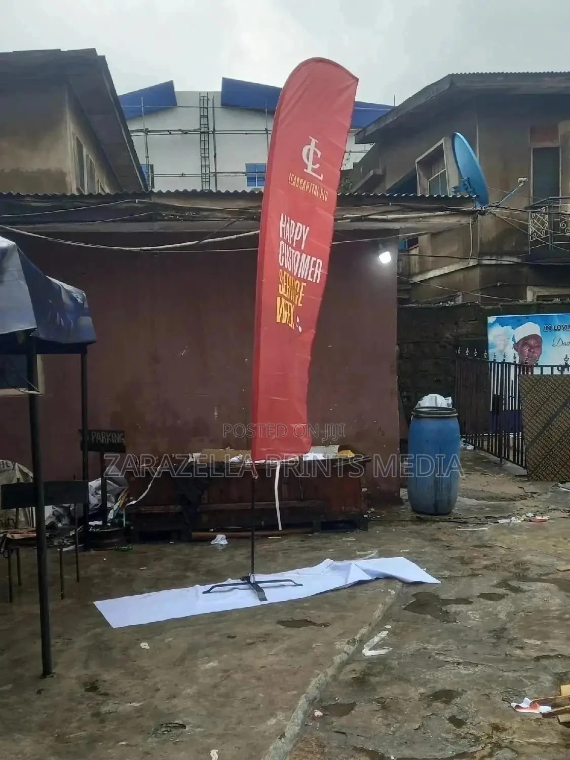 Feather Banners Production