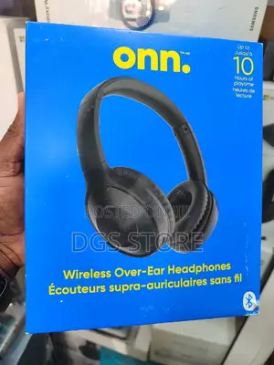 Onn Wireless Over Ear Bluetooth Headphone 