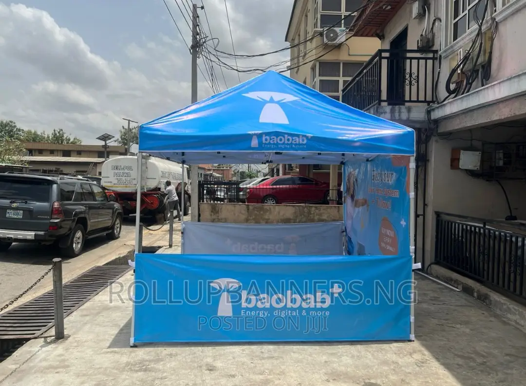Design Print Customized Branded Gazebo Canopy Tent Lagos