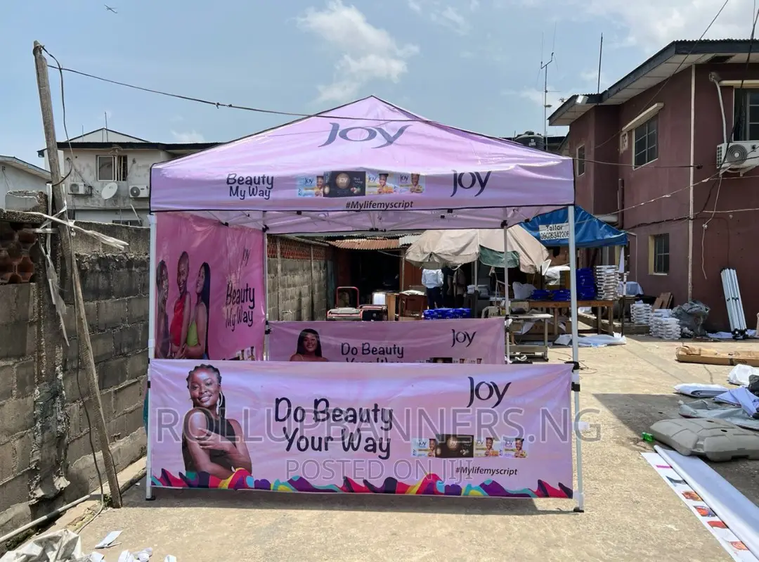 Design Print Customized Branded Gazebo Canopy Tent Lagos