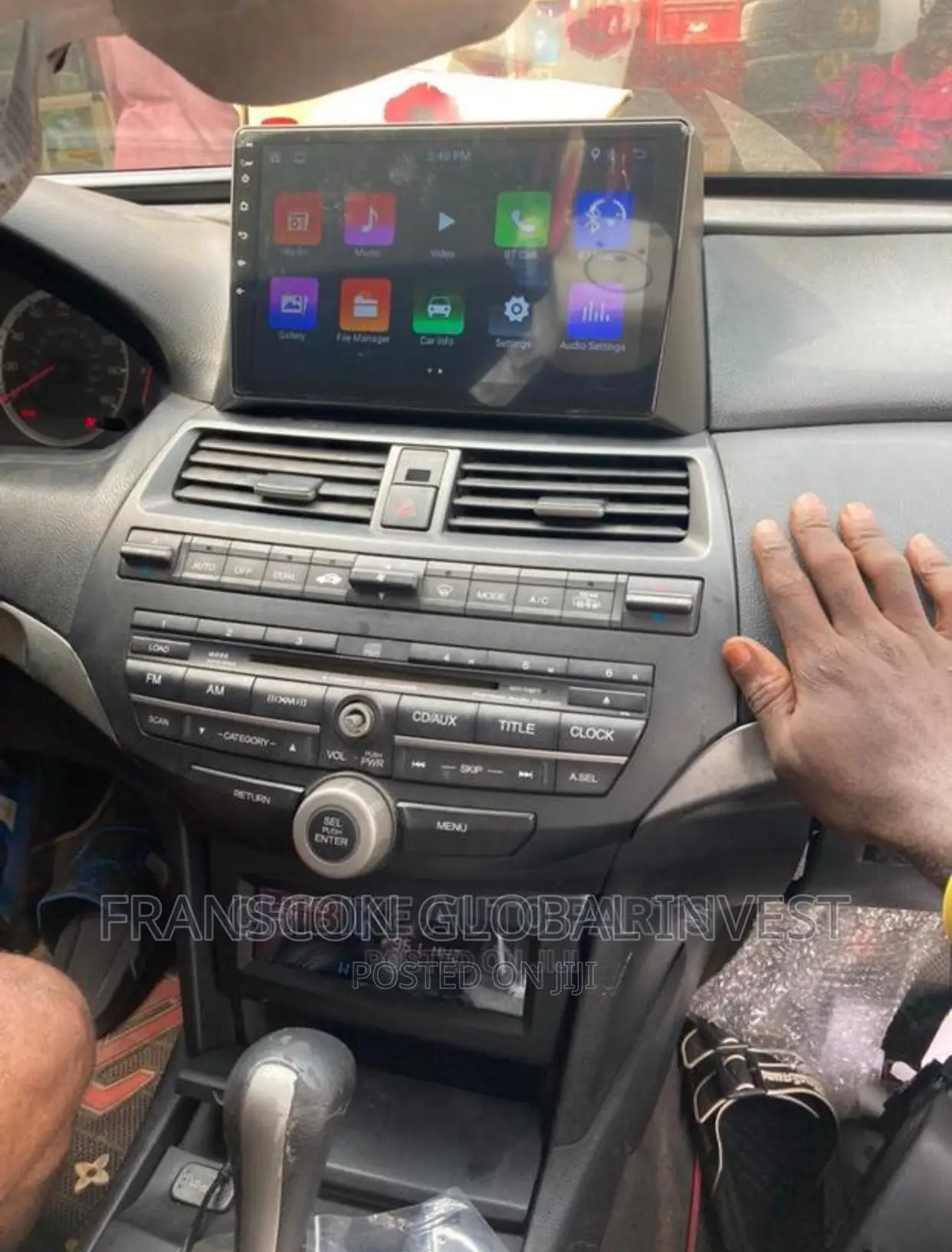 Android System Installation 2008 Honda Accord