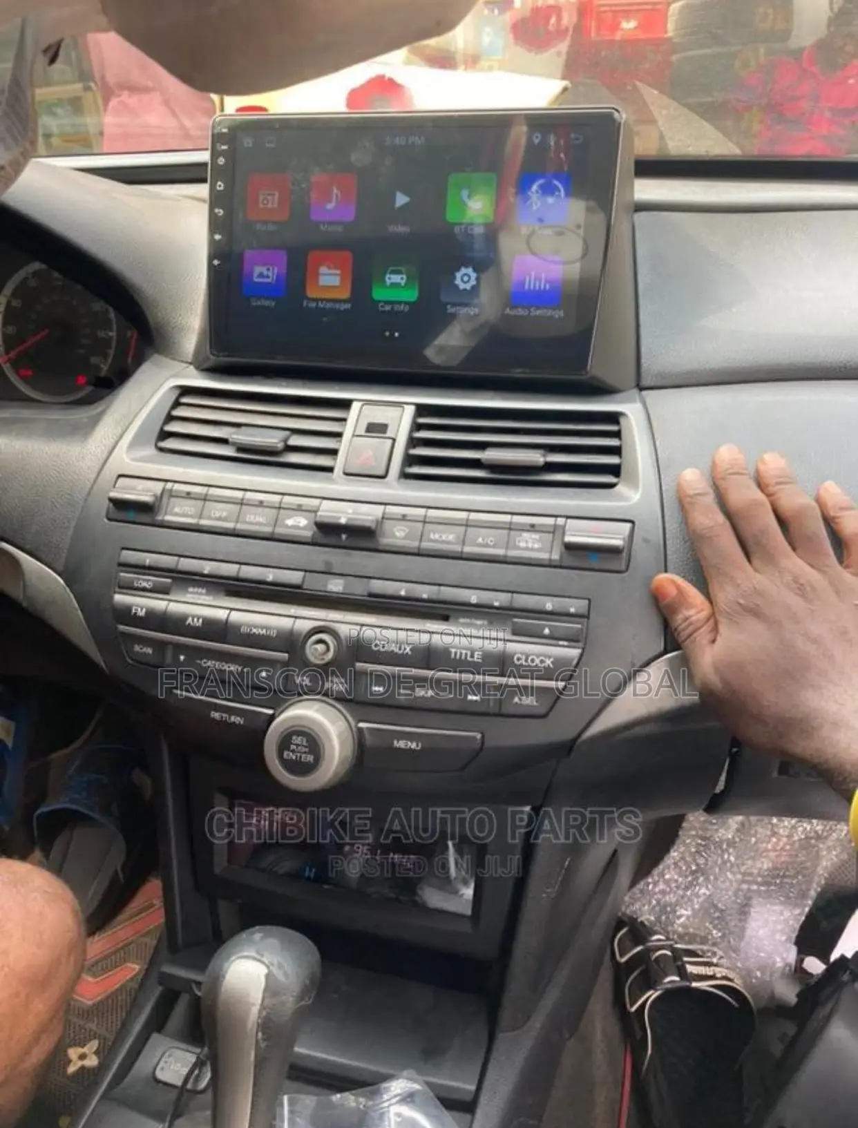 Android System Installation 2008 Honda Accord