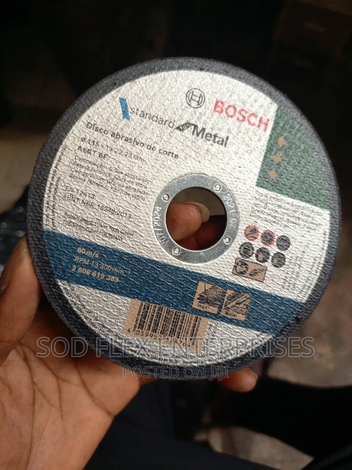 41⁄2" Bosch Cutting Disc