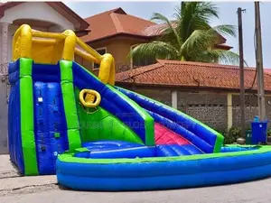 Sliding Castle With Swimming Pool