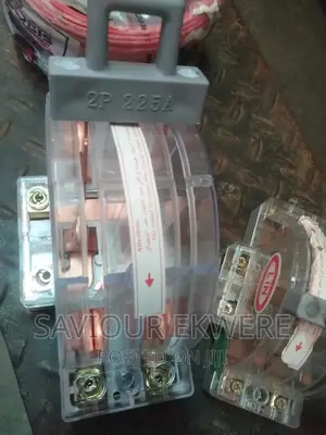 225amps Transparent Electric Power Knife Change Over Switch