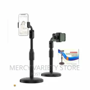 Adjustable Phone Holder and Microphone Stand