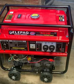 8.5kva Elepaq Petrol Generator 100% Copper Coil With Warrant