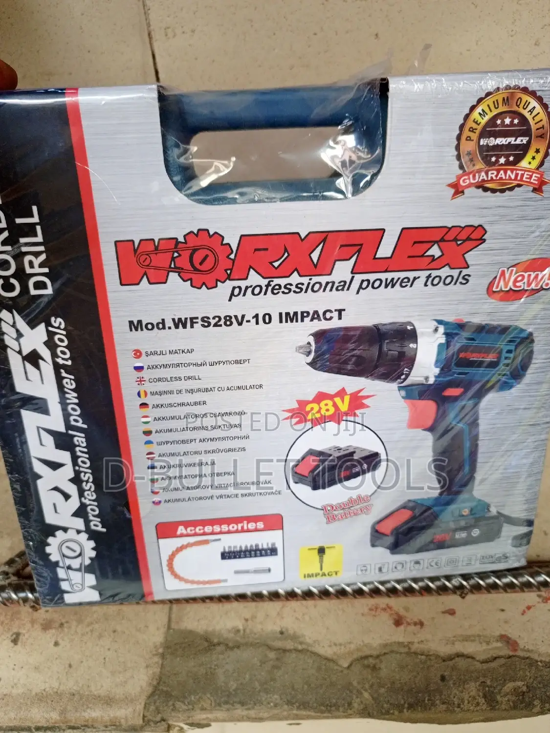 Cordless Drill Machine 28-10v