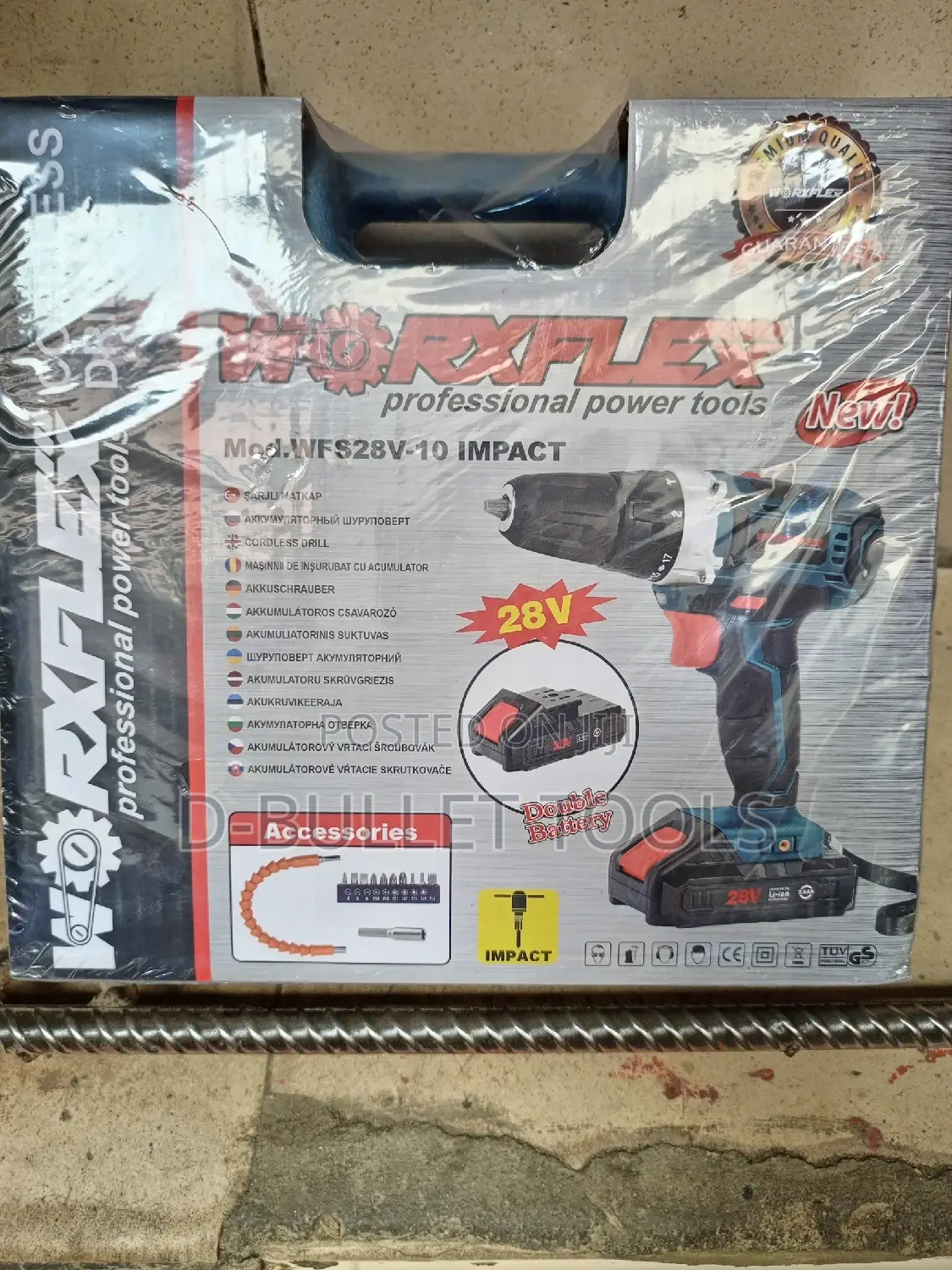 Cordless Drill Machine 28-10v