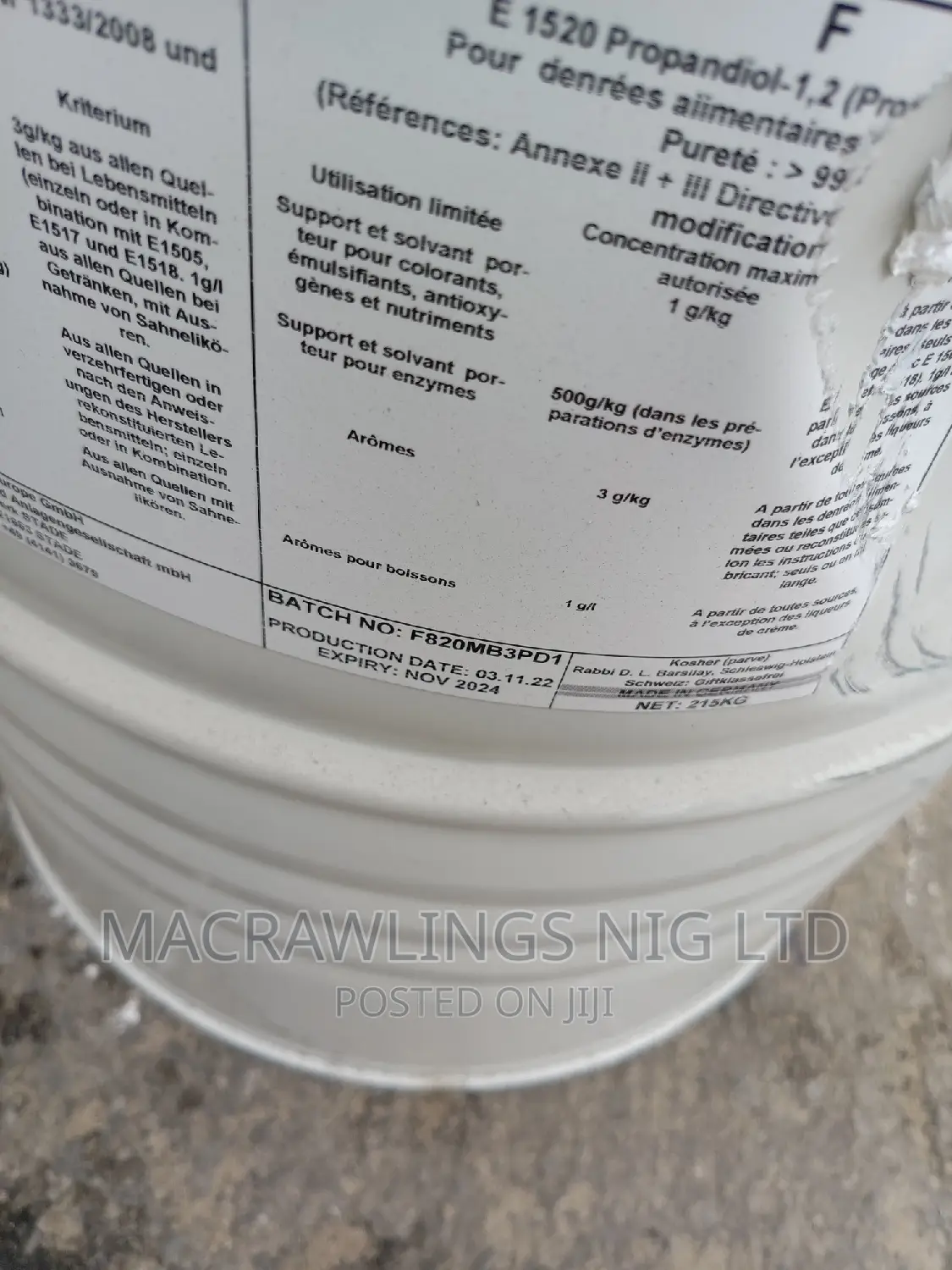 Propylene Glycol Usp