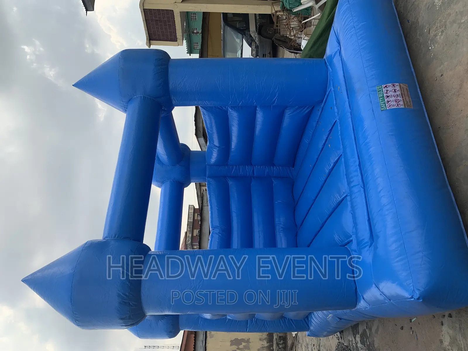 Blue Bouncing Castle for Rent