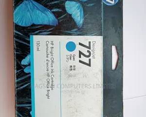 Hp Designjet Cartridge 727 Cyan