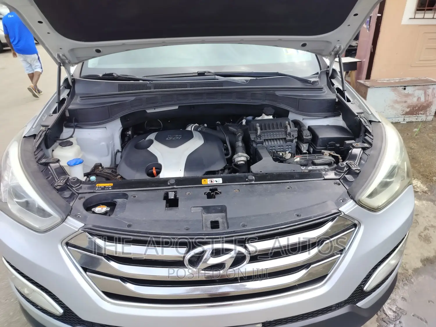 Hyundai Santa Fe 2014 Silver