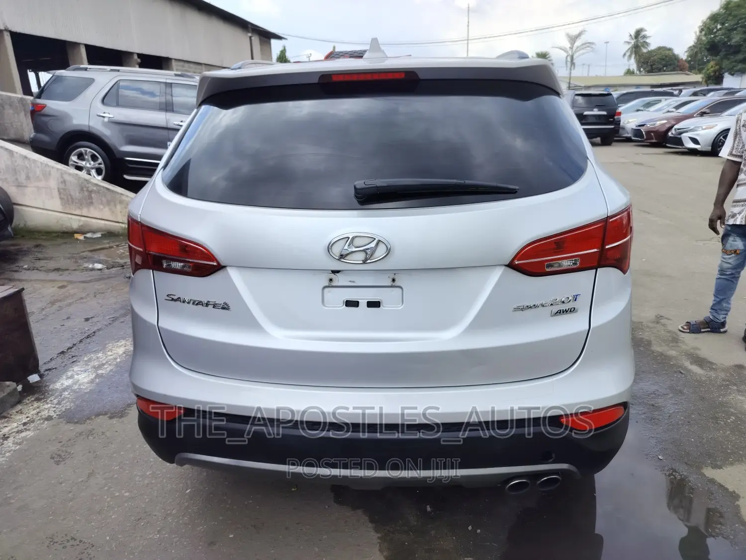 Hyundai Santa Fe 2014 Silver
