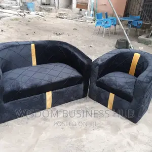 3 Seater Fabric Bucket Chairs