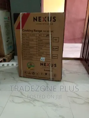 Brand New Nexus 4 Burner Nx-5055bc Gas Cooker-