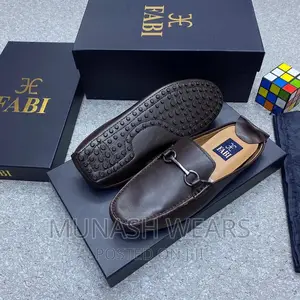 Italian Fabi Leather Half Shoe