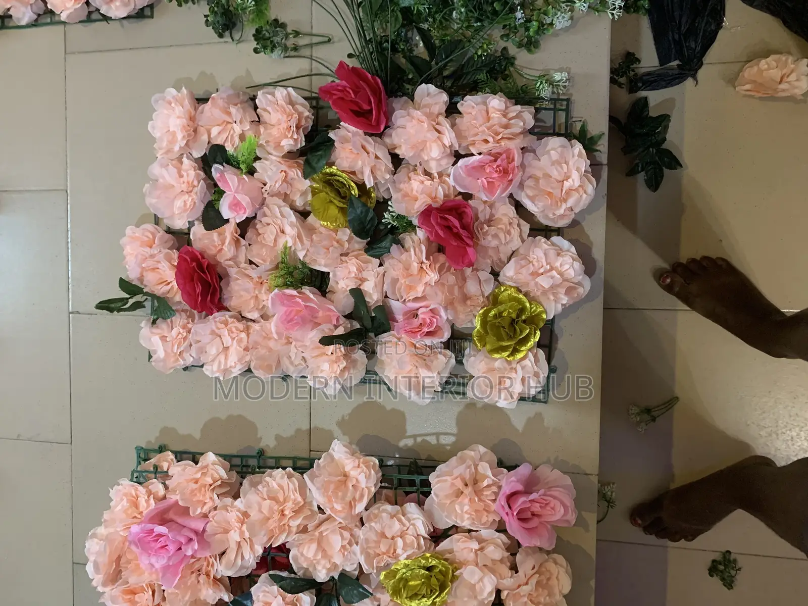 Rose Mat Flower