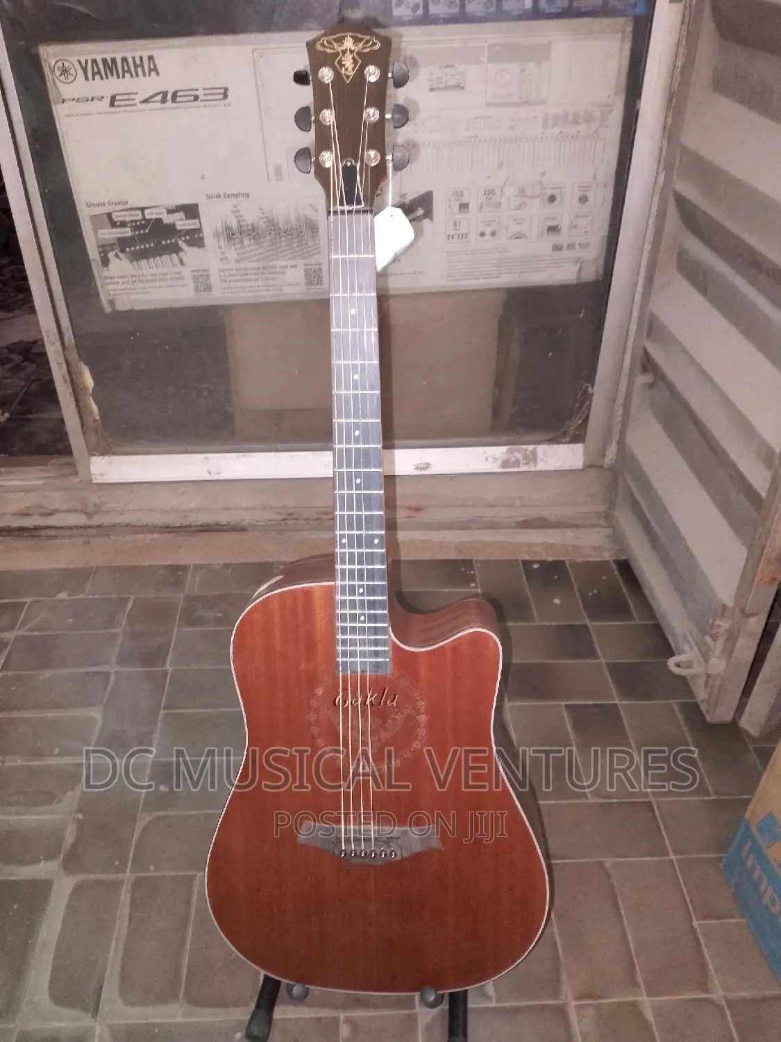 Semi Acoustic Box Guitar