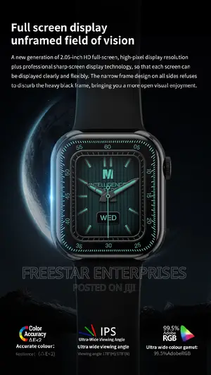 Apple Watch 9. Amoled Display Screen IW9 Apple Watch 9.
