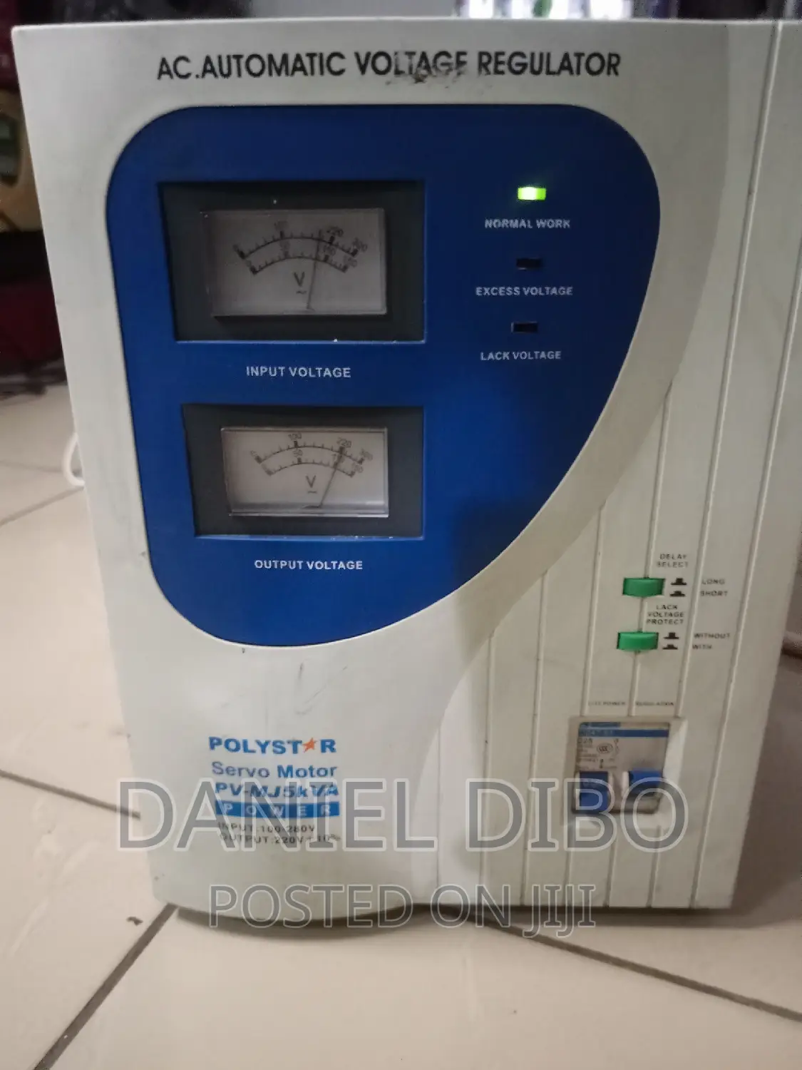Polystar Servo Motor Pv-Mj5kva Stabilizer