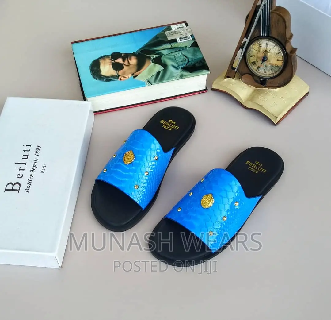 Berluti Leather Slipers