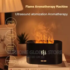 2023new Flame Air Humidifier USB Aroma Diffuser Room