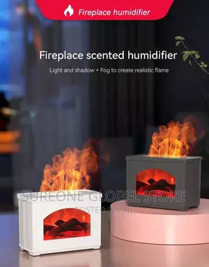 2023 USB Flame Air Humidifier Diffuser