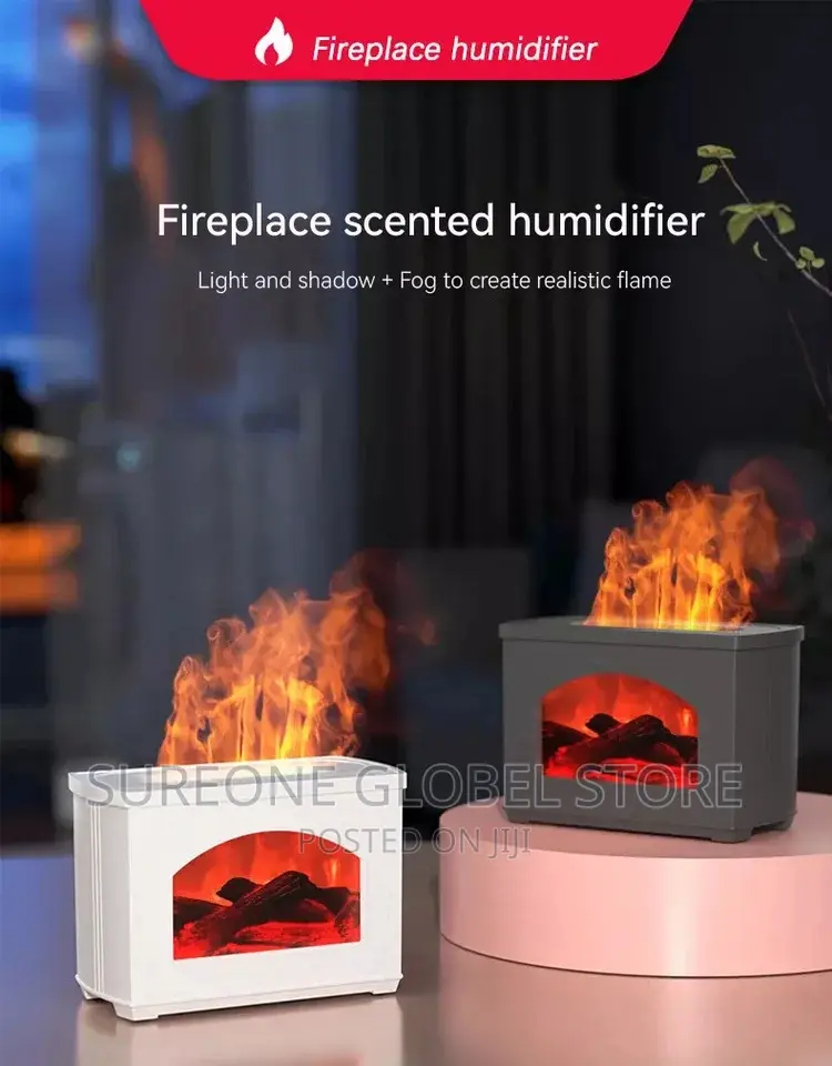 2023 USB Flame Air Humidifier Diffuser