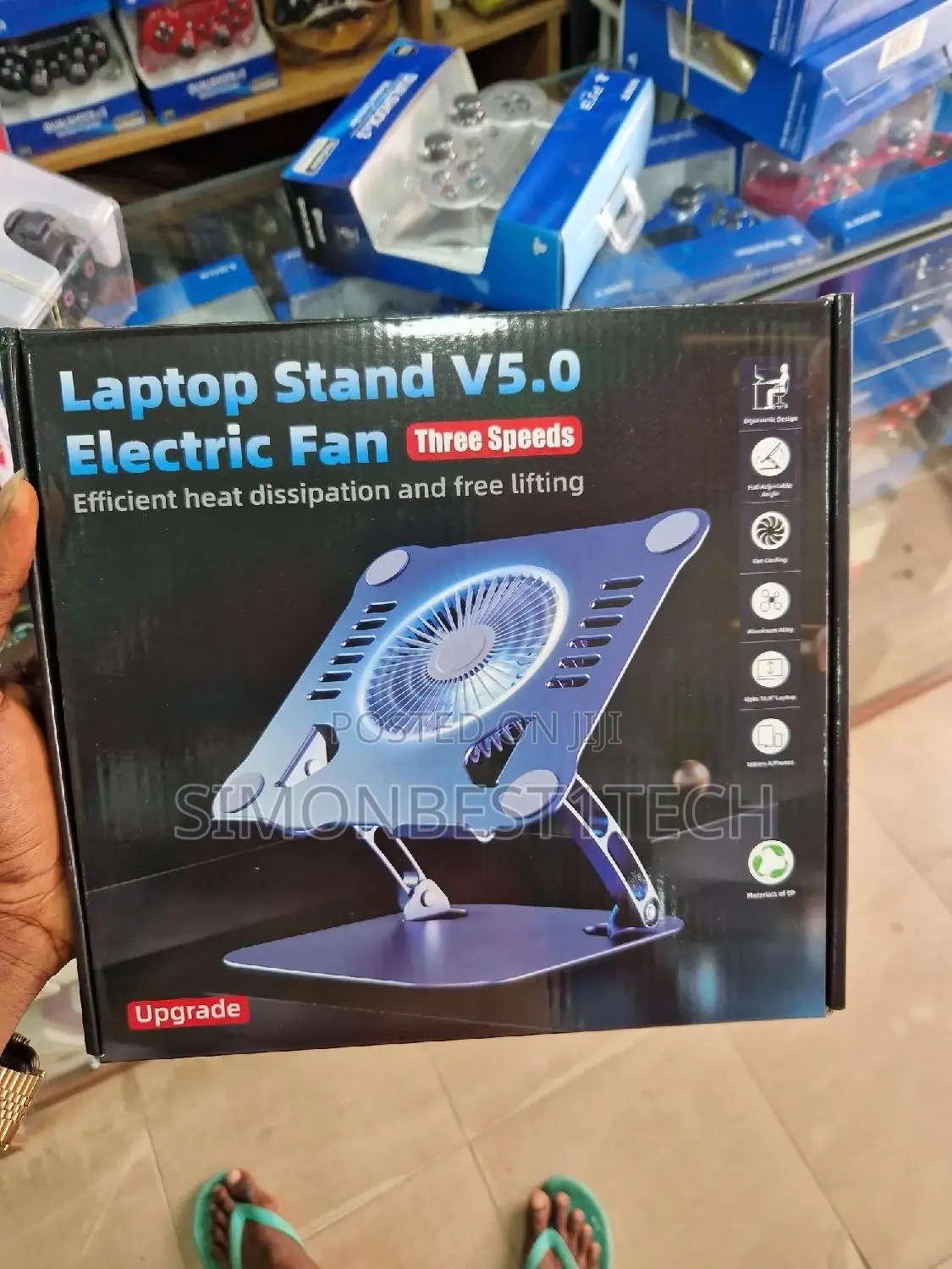 Laptop Stand With Fan 360