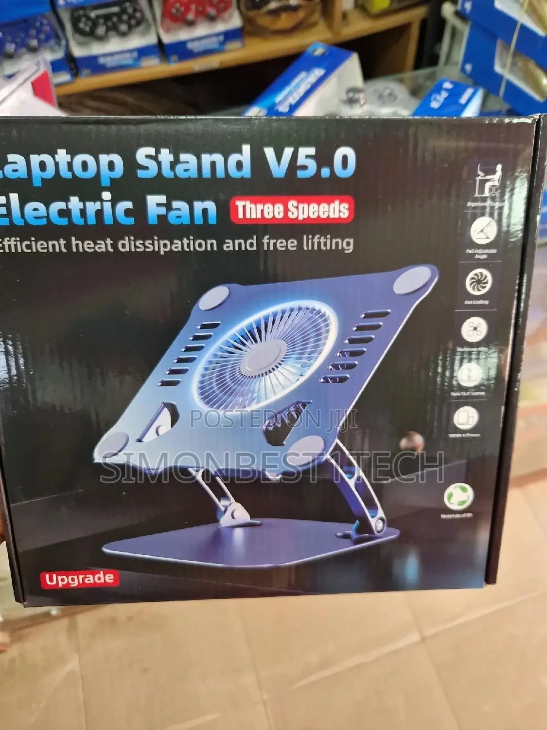 Laptop Stand With Fan 360