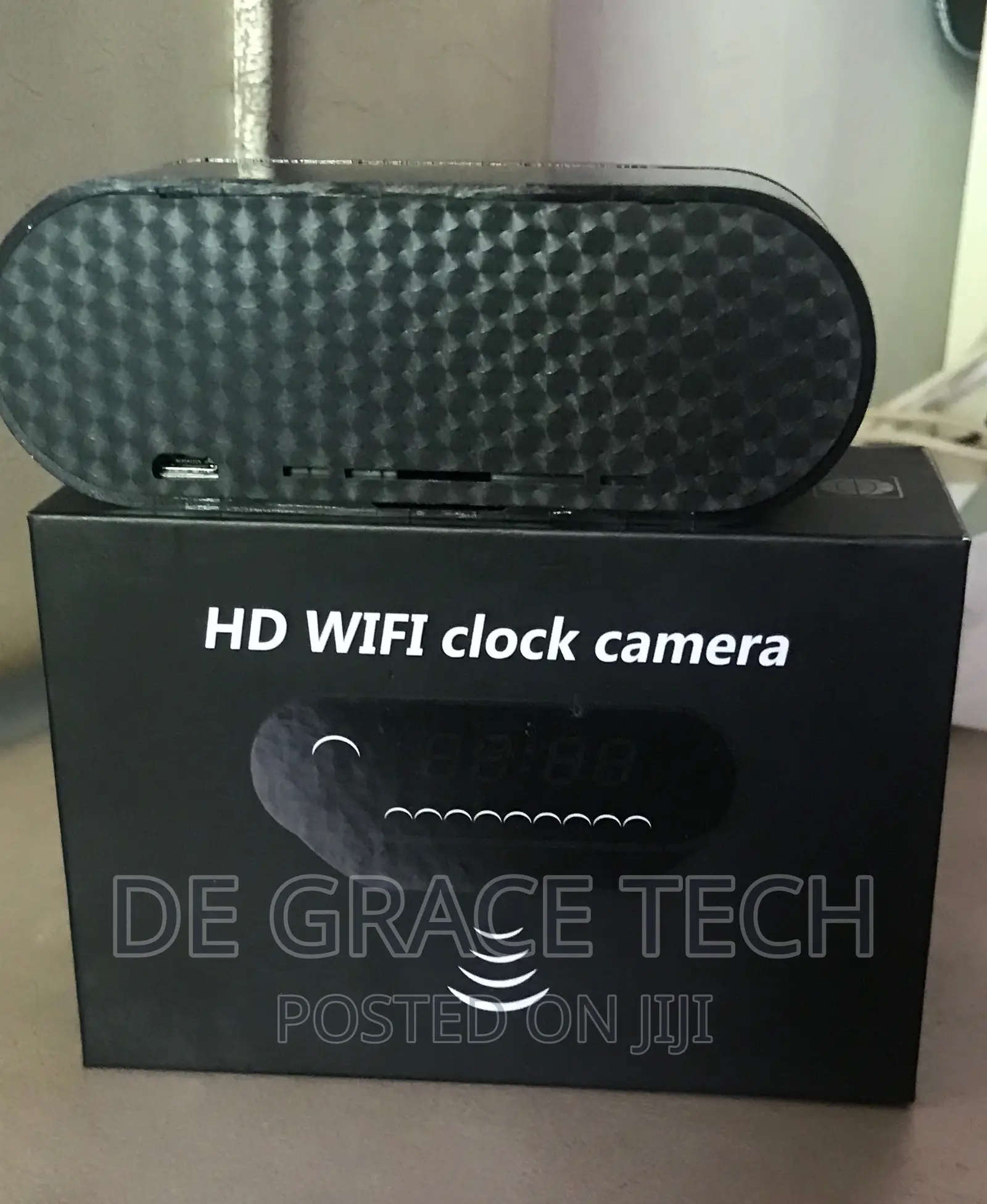 Security Camera Clock HD 1080P Wireless Wifi IR Night Visi