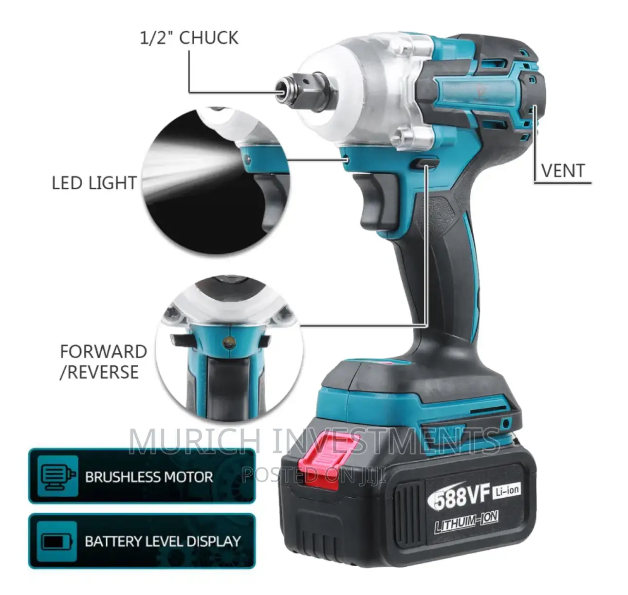Multi-Functional Makita 4 in 1 Combination