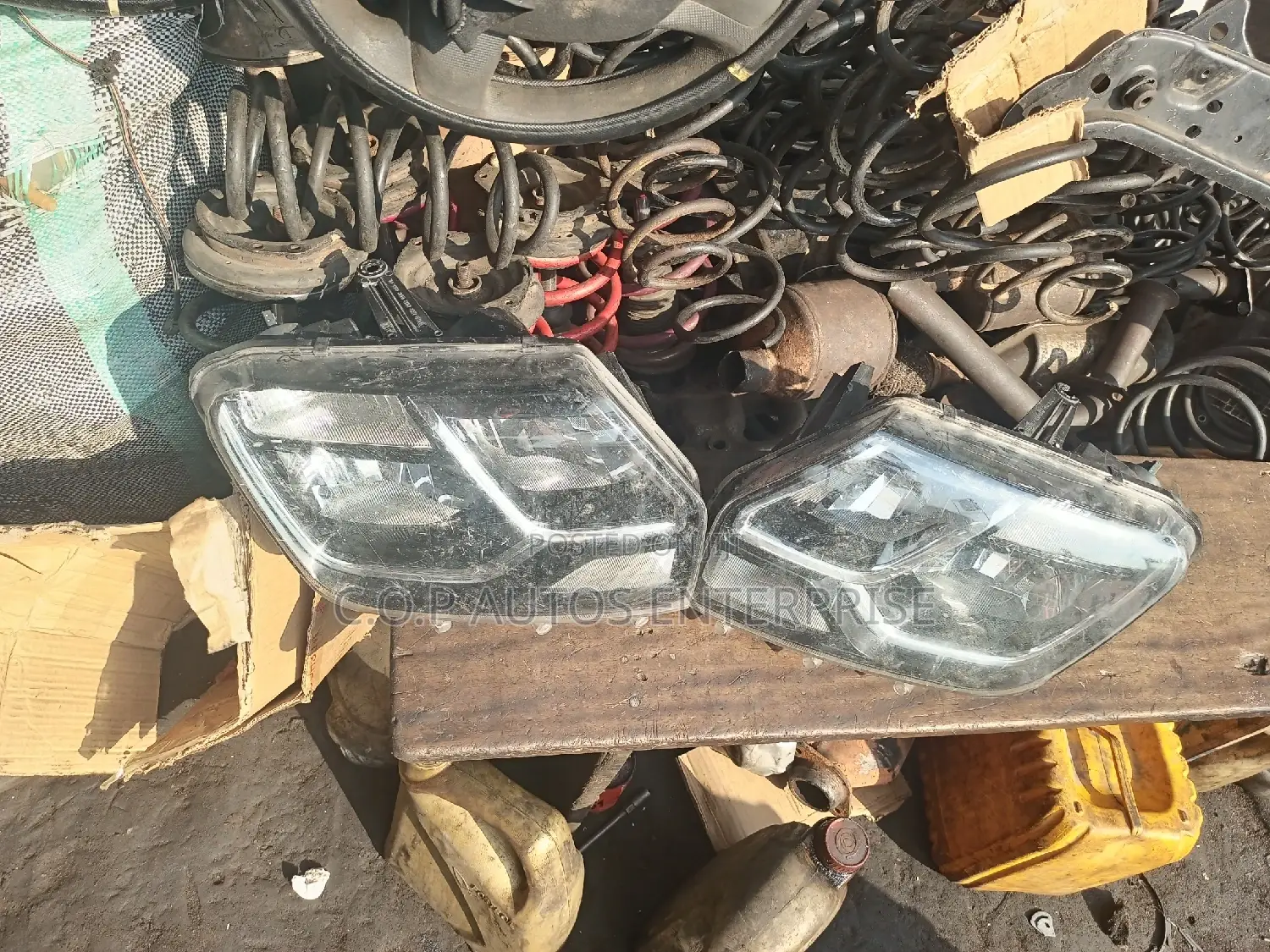 Headlight for Renault Duster 2014