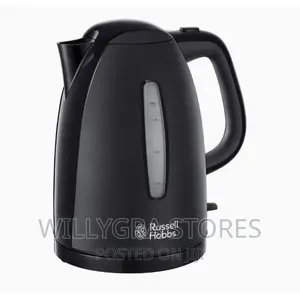 Russell Hobbs Textures Black 1.7L Jug Kettle - 3000W