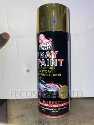 Ecomax Aerosol Spray Paint 18kt Gold/Chrome