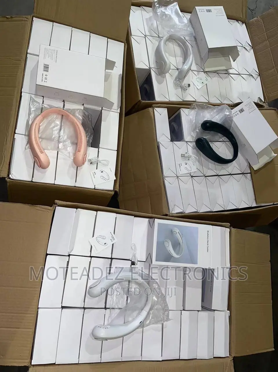 360° Rechargeable Neck Hanging Bladeless Neck Fan