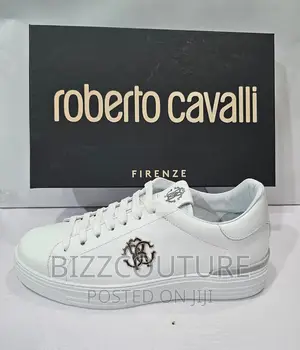 Original Italian ROBERTO CAVALLI Sneakers Available in Store