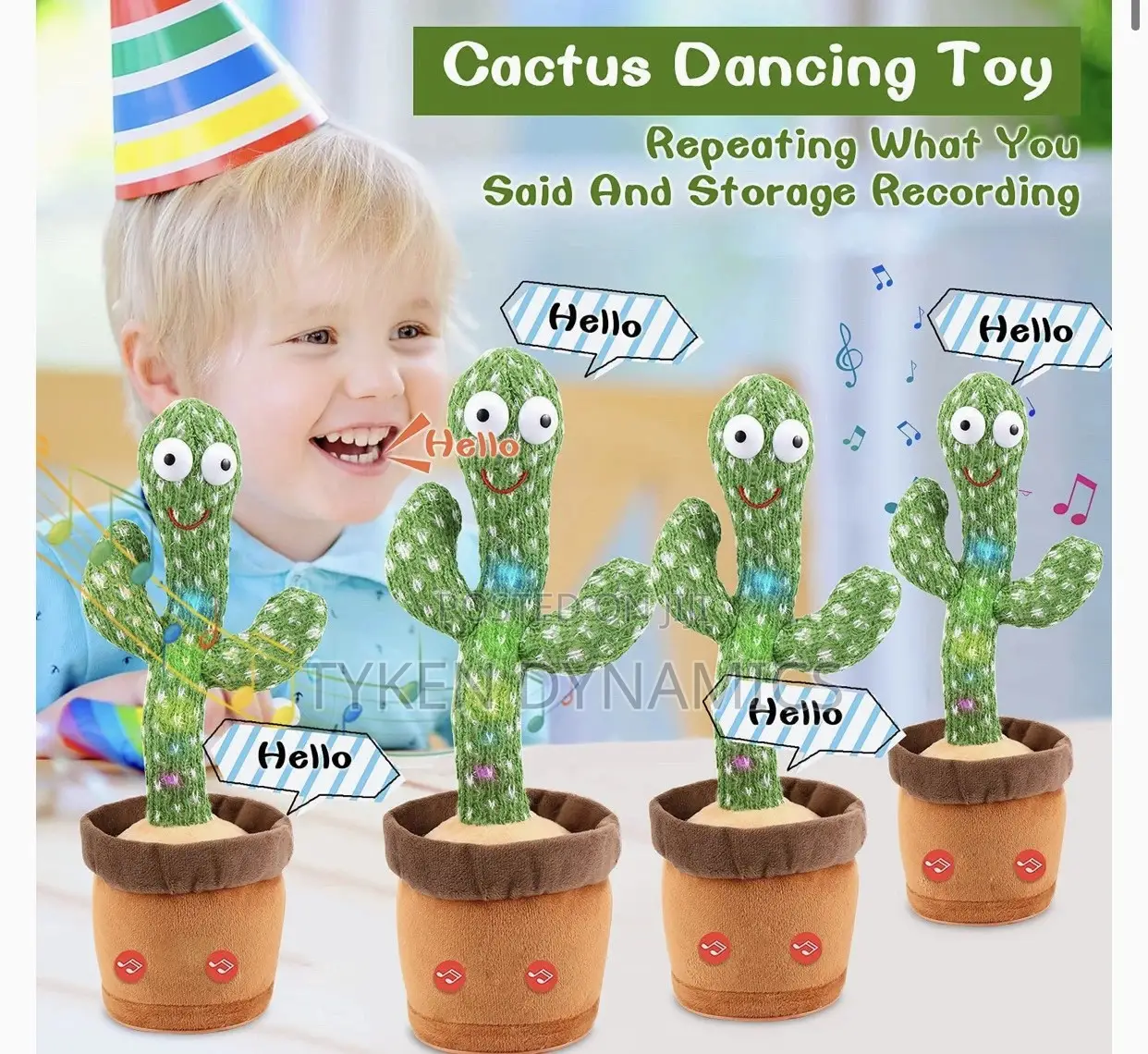Dancing and Sing and Mimic Cactus