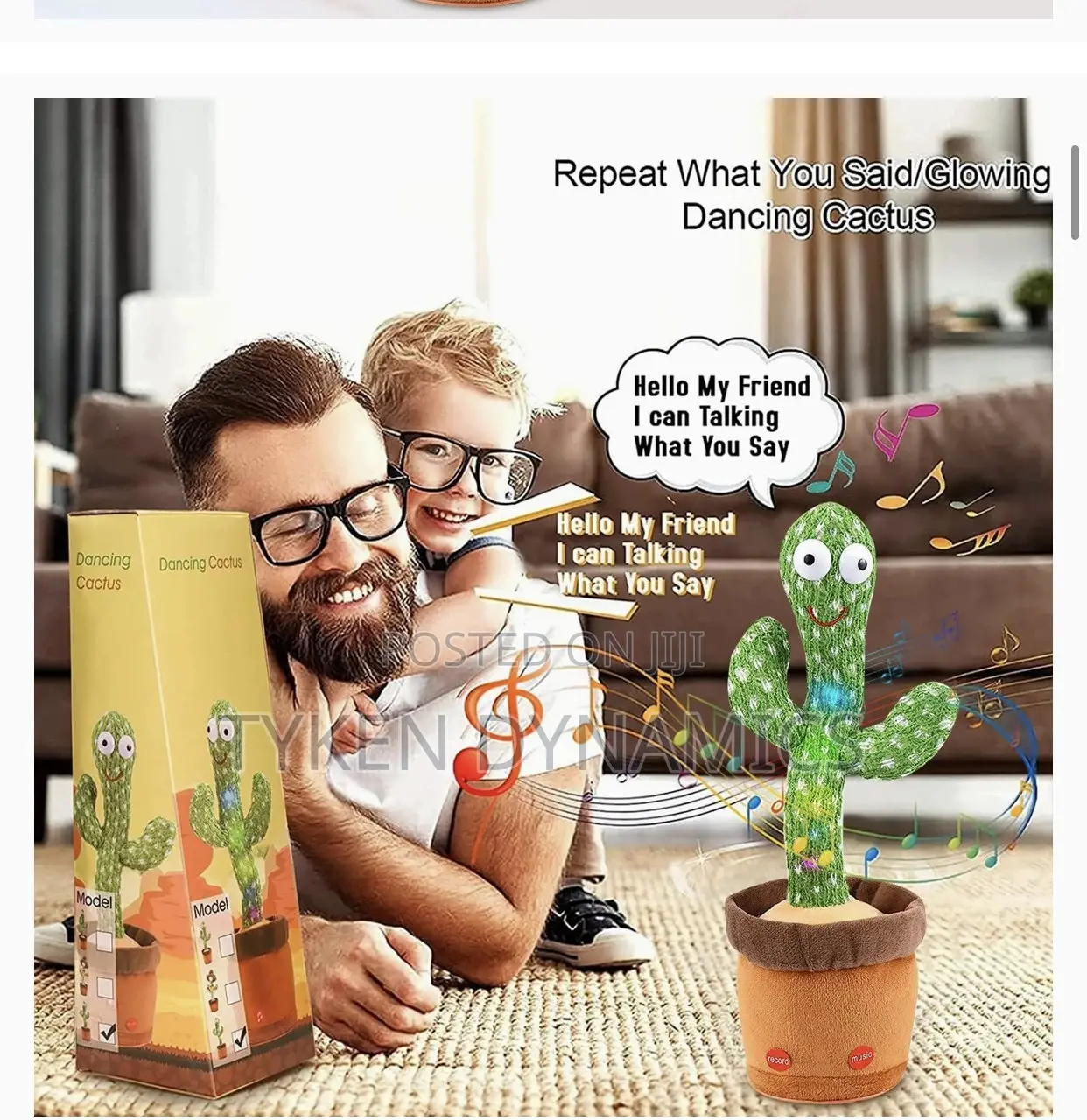 Dancing and Sing and Mimic Cactus