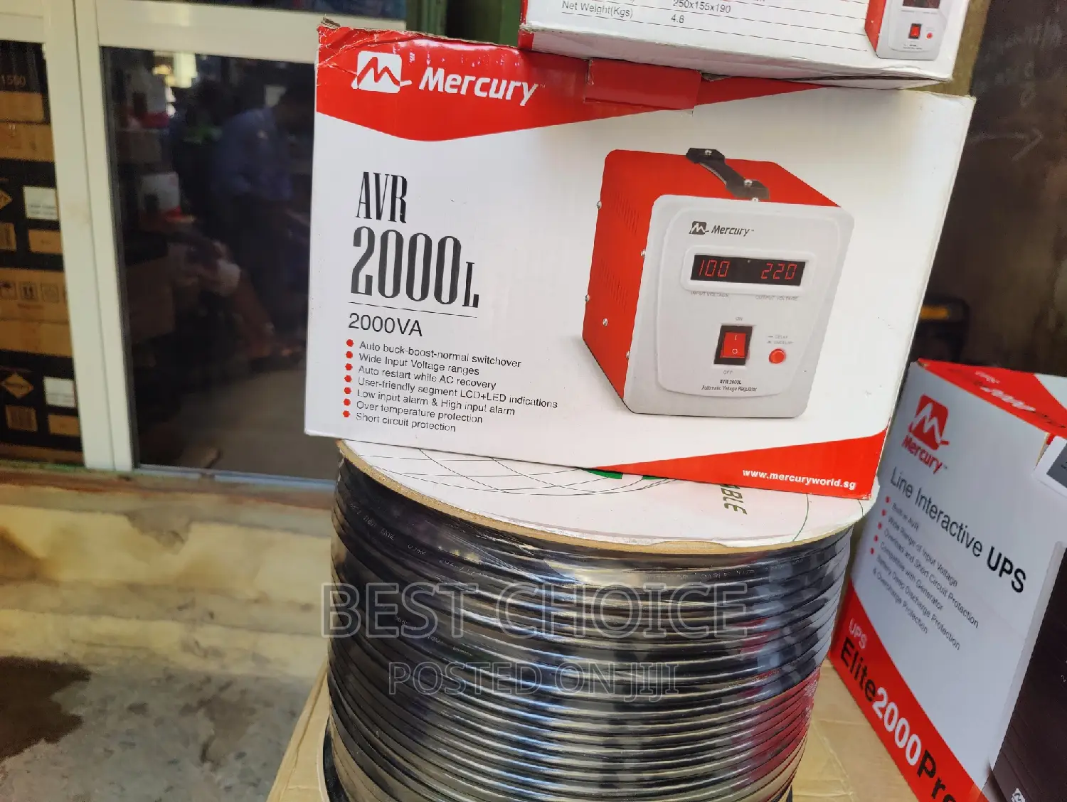 Mercury 2000va Stabilizer