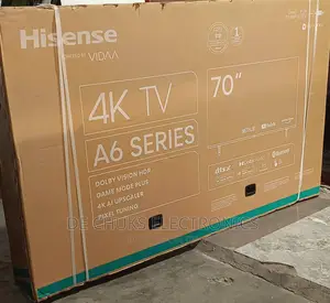 Brand New Hisense 70"Inch Smart Internet Uhd Tv+Bluetooth