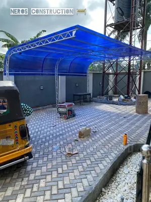 2 Car Space Galvanized Carport Design
