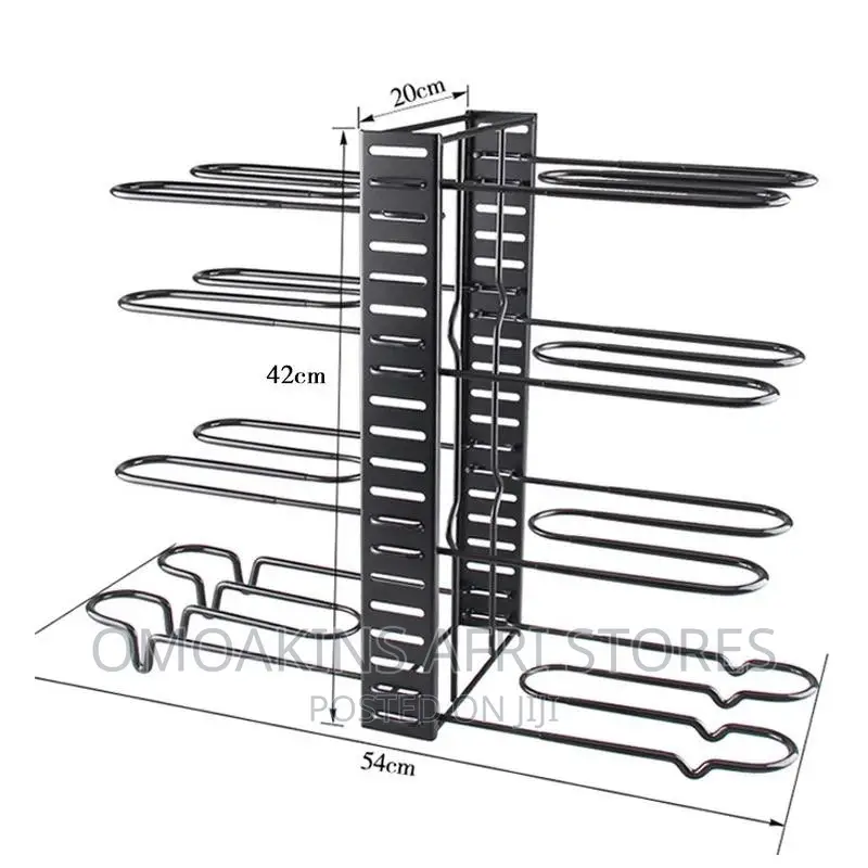 Pots and Pans Organizer Rack