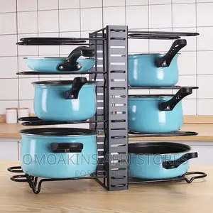 Pots and Pans Organizer Rack
