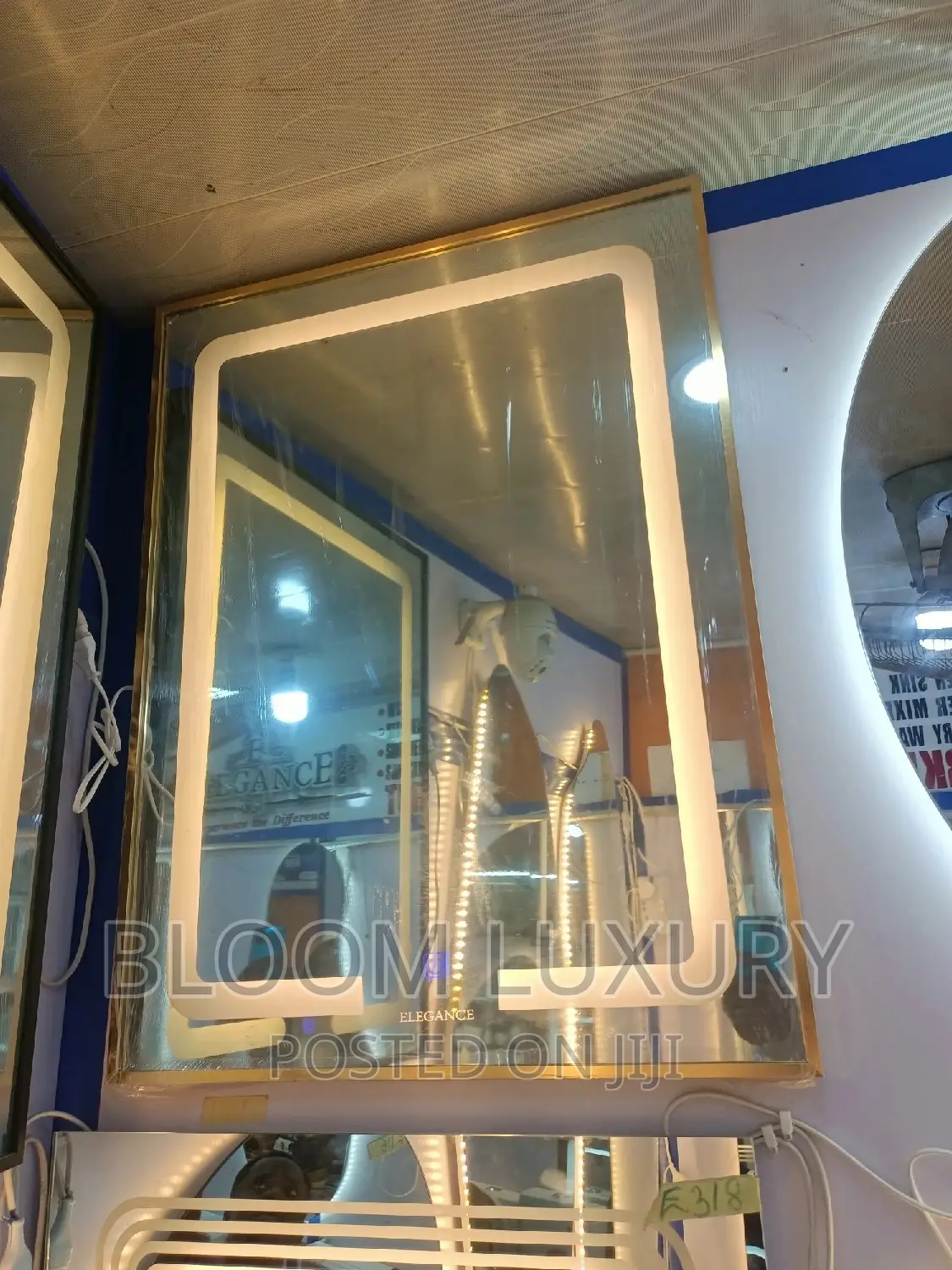 Crystal Human Sensor Led Mirror