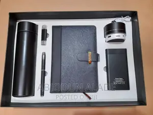 Cooperate Gift Diary With Power Bank, Speaker, Flask, Flash