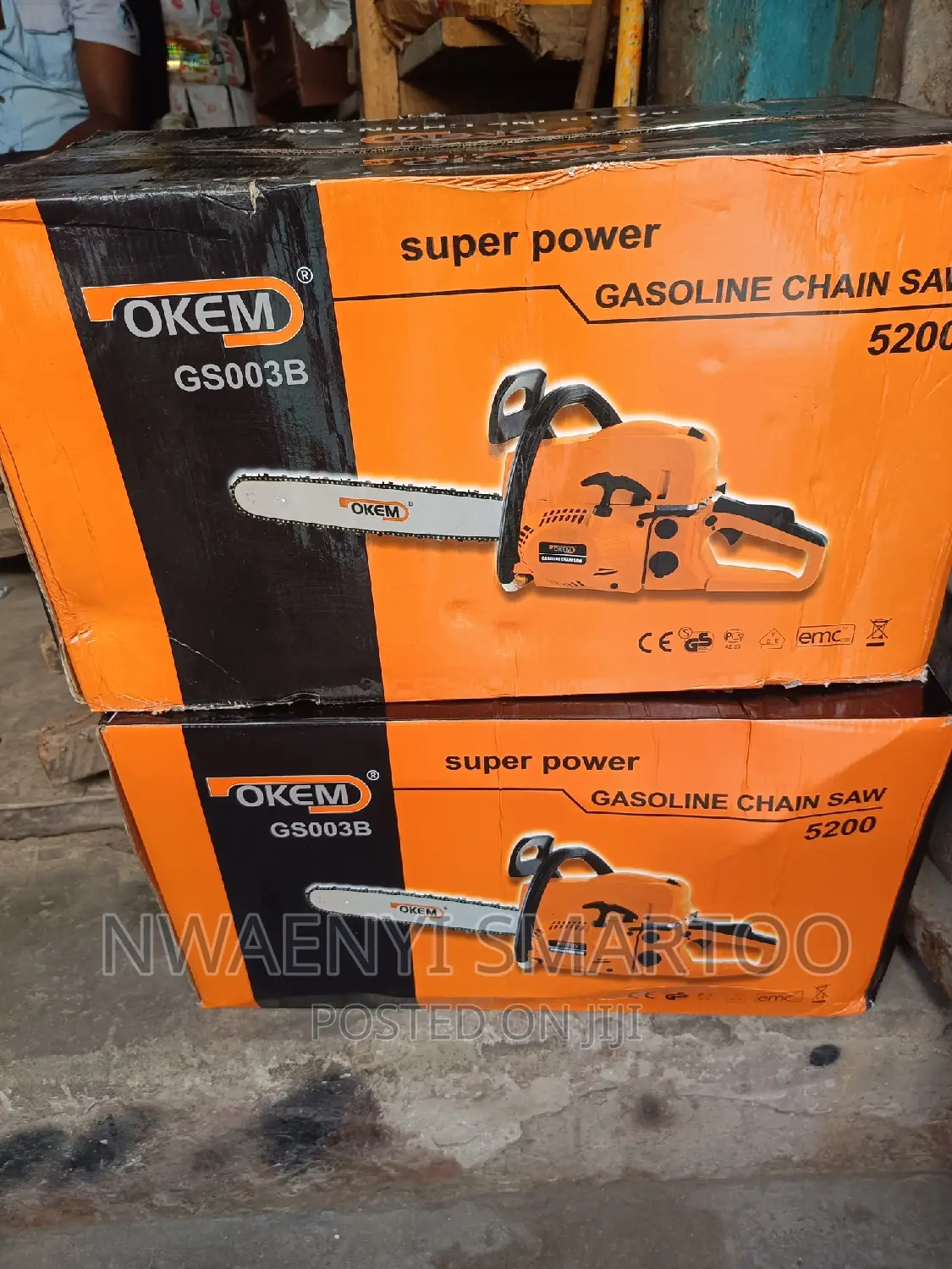 Portable Okem Chainsaw Machine