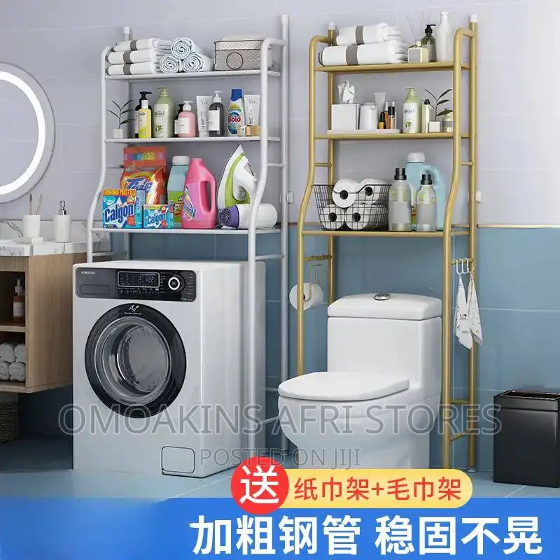 Golden Toilet Rack